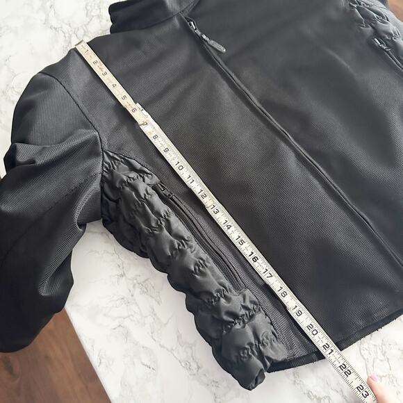 River Road Ladies' Padded Nylon Ruched Short Motorcycle Riding Jacket Size XL - Picture 12 of 13